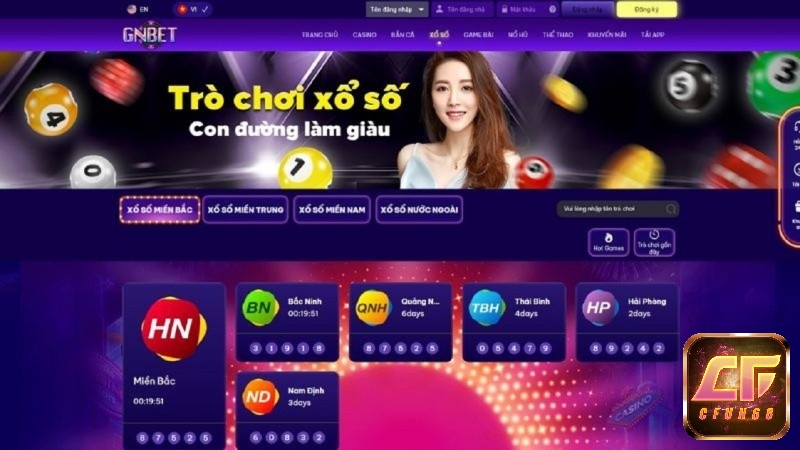 Những trò chơi hấp dẫn tại cổng game gnbet