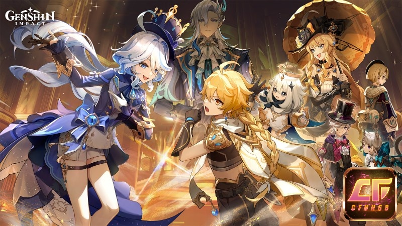 Genshin Impact mang đến một thế giới mở rộng lớn với phong cách đồ họa anime ấn tượng