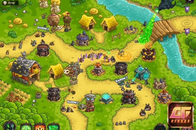 Kingdom Rush là game thủ thành kinh điển với lối chơi cuốn hút