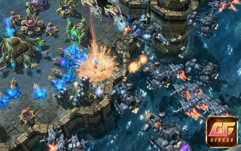 Cuộc chiến căng thẳng giữa Terran, Zerg và Protoss trong StarCraft