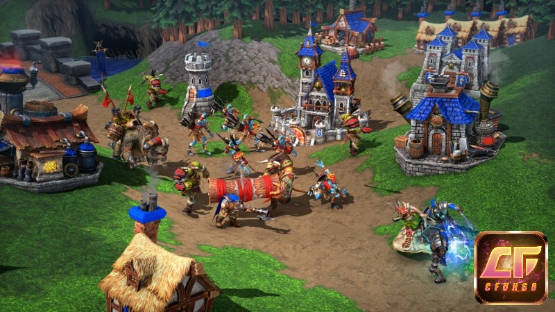 Trải nghiệm những trận chiến huyền thoại trong Warcraft với chiến thuật đỉnh cao