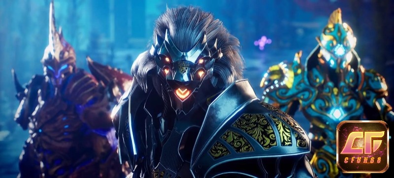 Godfall nằm trong top game đồ họa pc đẹp khi ứng dụng kỹ xảo 4K và HDR giúp hình ảnh nhân vật hiện lên sắc nét và sống động