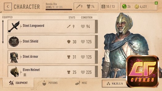 The Elder Scrolls: Blades với đồ họa đẹp, độc đáo