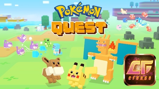 Pokémon Quest – Game phong cách khối vuông độc đáo với lối chơi khám phá và chiến đấu