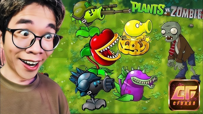 Chiến đấu với đội quân zombie đáng sợ bằng những loại cây đặc biệt trong Plants vs. Zombies