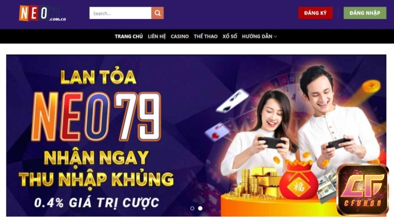 Đăng ký Neo79 tham gia kho game trực tuyến hấp dẫn