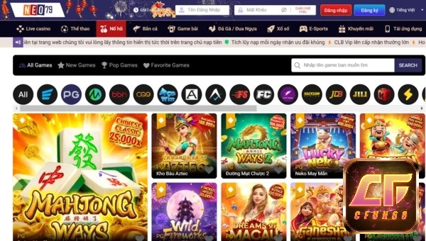 Lưu ý khi thực hiện đăng nhập Neo79
