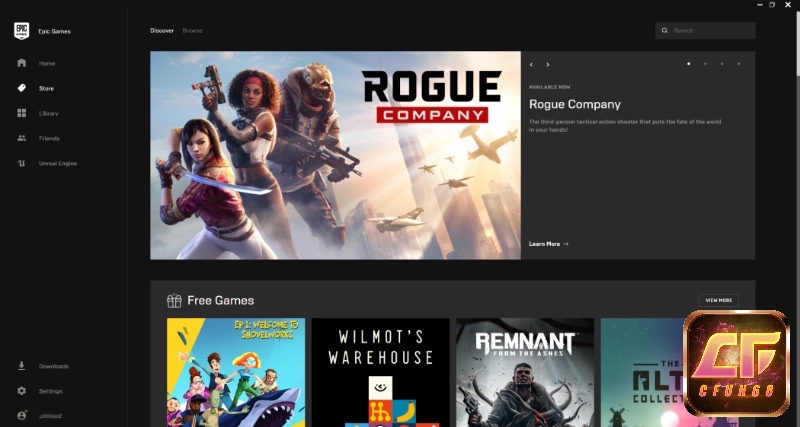 Giao diện mới của Epic Games Store năm 2025 với tính năng đánh giá và hỗ trợ mod tích hợp