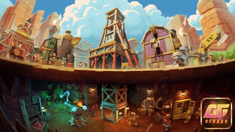 Trải nghiệm thế giới máy móc đầy sáng tạo trong Steam World