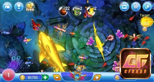 Kho vũ khí trong game bắn cá Tiên đa dạng phù hợp với từng mục tiêu khác nhau
