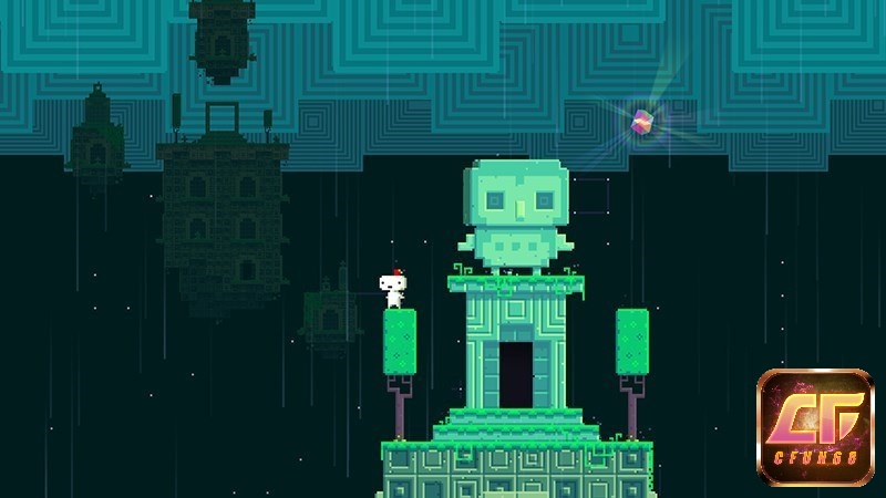Fez là sự kết hợp giữa phong cách platformer 2D và yếu tố xoay chuyển không gian 3D