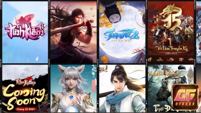 Cùng cfun68 khám phá game kiếm hiệp mobile hấp dẫn nhé