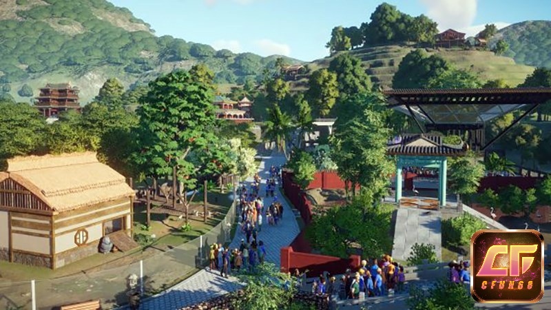 Đồ hoạ sống động, chi tiết, mang lại trải nghiệm trong sở thú chân thực
