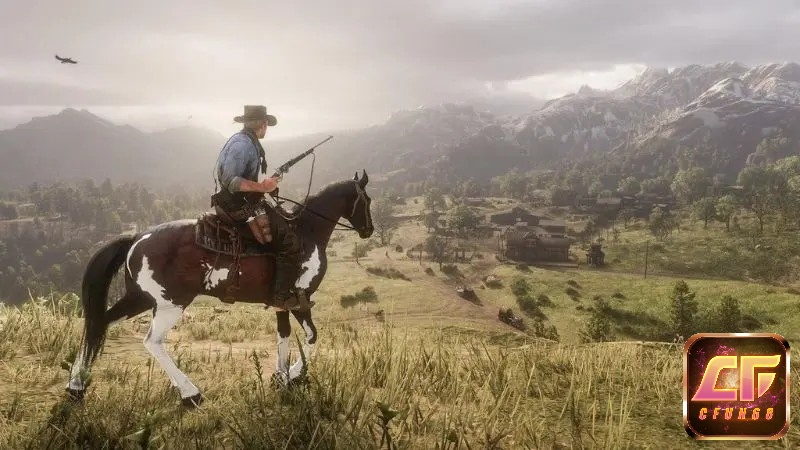 Đắm chìm trong miền Viễn Tây hoang dã và thế giới sống động trong top game uy tín Red Dead Redemption 2