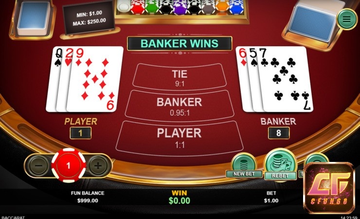 Duy trì cược một bên ổn định, đặc biệt là Banker, giúp bạn kiểm soát vốn hiệu quả hơn trong baccarat.