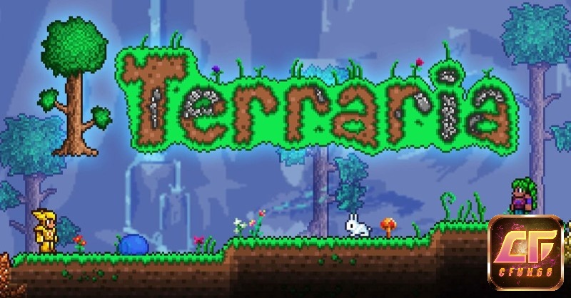 Terraria là game offline hay nhất cho phép xây dựng và chiến đấu trong một bản đồ rộng lớn
