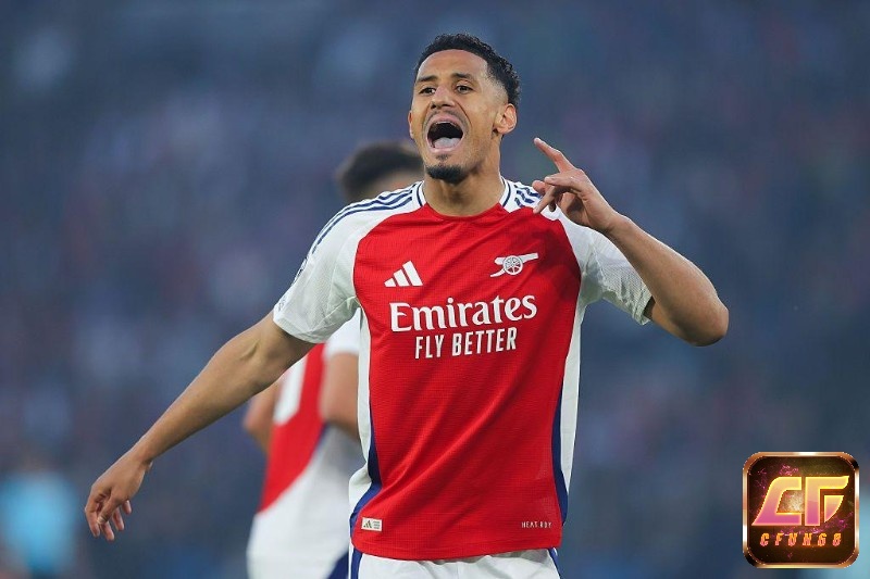 William Saliba là cái tên mới nhất trong danh sách top trung vệ hay nhất ngoại hạng anh