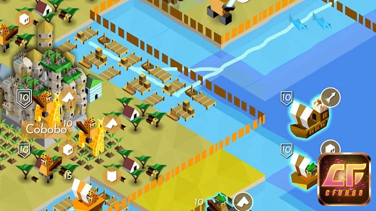 The Battle of Polytopia là một tựa game có đồ họa voxel khá độc đáo và đẹp mắt