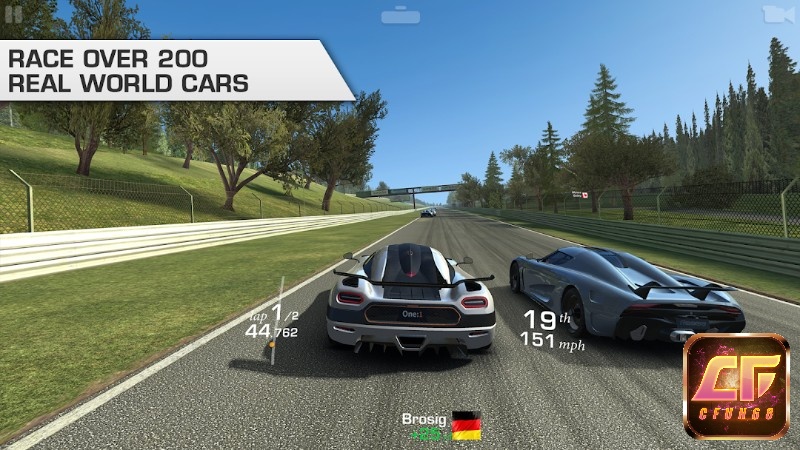 Tái hiện đường đua thật, Real Racing 3 cho cảm giác lái chân thực đến từng cú cua