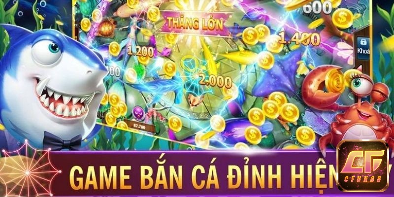 Game bắn cá đổi tiền mặt cho phép nạp tiền mua xu và đổi thưởng thành tiền, tiềm ẩn nhiều rủi ro