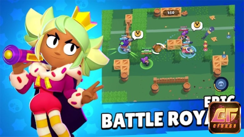 Brawl Stars – game 3 người bắn súng MOBA nhịp độ nhanh