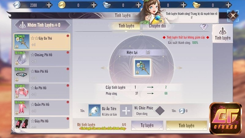 Thu thập và nâng cấp trang bị là yếu tố then chốt trong game thế giới hoàn mỹ