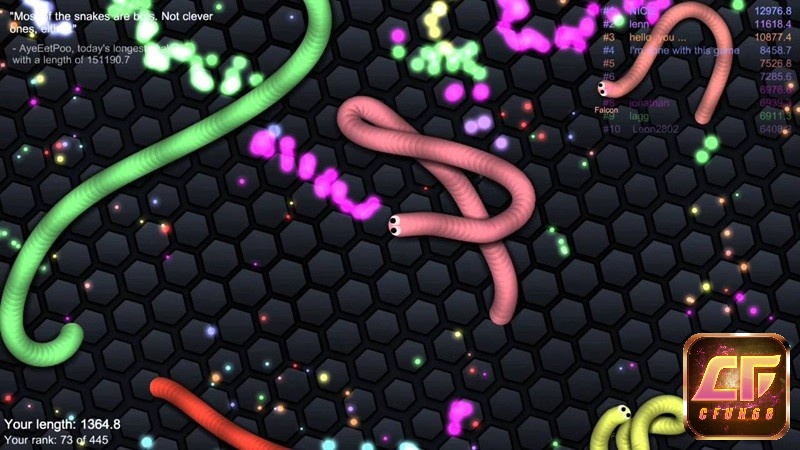 Slither.io giúp cải thiện xử lý tình huống nhanh và tư duy logic.