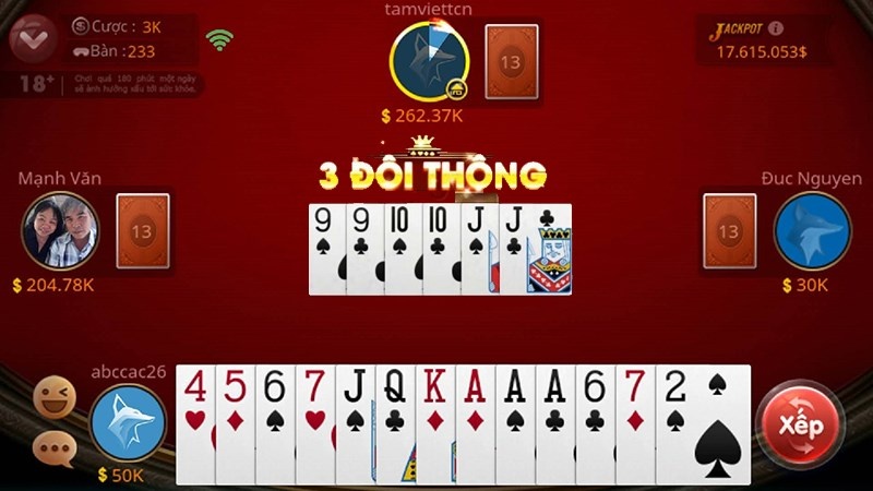 Game bài Tiến Lên offline - Giải trí mọi lúc không cần mạng