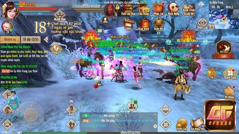 Lối chơi cày cuốc trên di động cho phép game thủ phát triển nhân vật, đội hình và chiến lược qua từng giờ trải nghiệm.