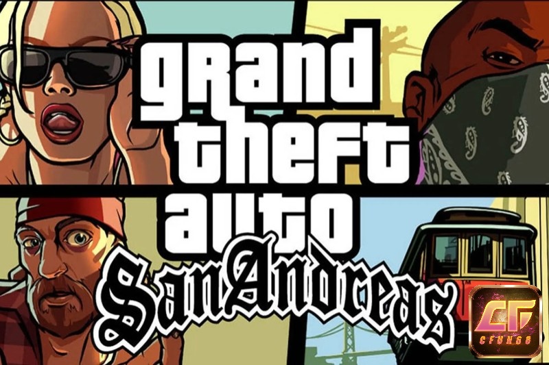 Grand Theft Auto: San Andreas mang đến thế giới mở kịch tính, xứng đáng nằm trong top game offline hay nhất cho Android.