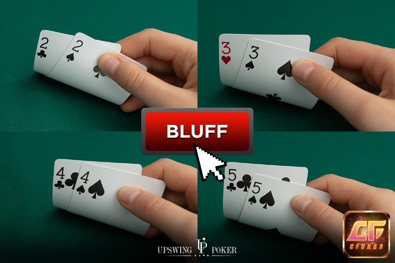 Bluff đúng thời điểm là nghệ thuật tâm lý tạo nên sự khác biệt giữa người chơi thường và cao thủ.