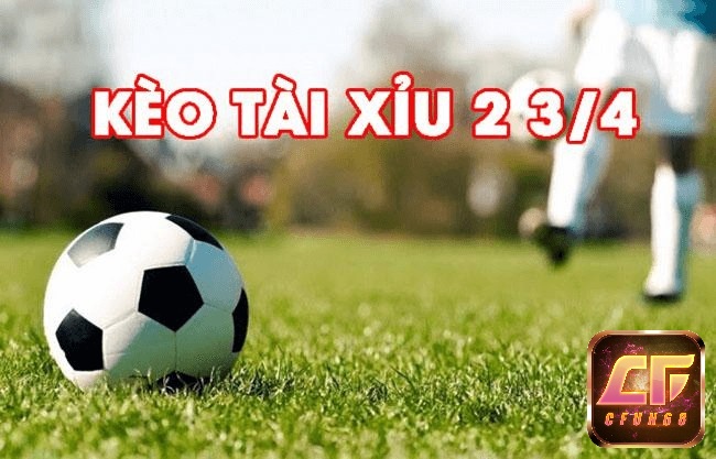 So sánh kèo 2 3/4 với kèo tròn và kèo nửa về cơ chế hoàn tiền, thắng nửa, thua nửa trong cá cược bóng đá.