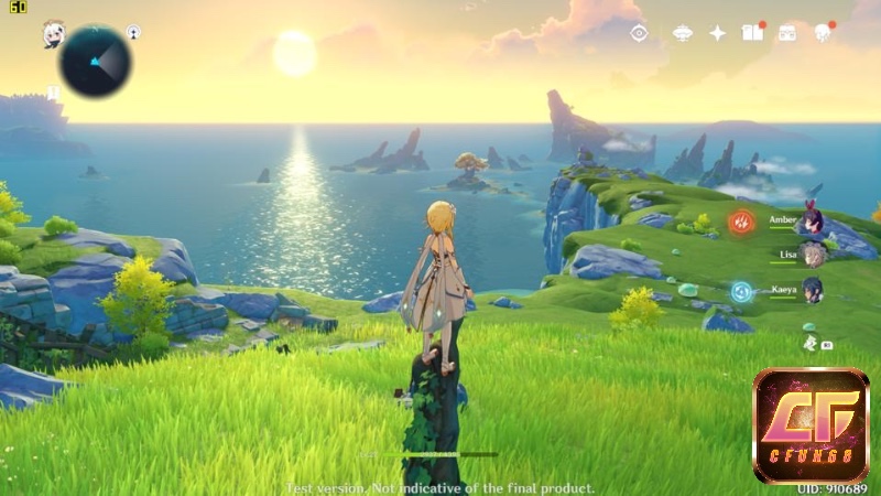 Genshin Impact – hành trình khám phá thế giới Teyvat rộng lớn với đồ họa anime tuyệt đẹp.