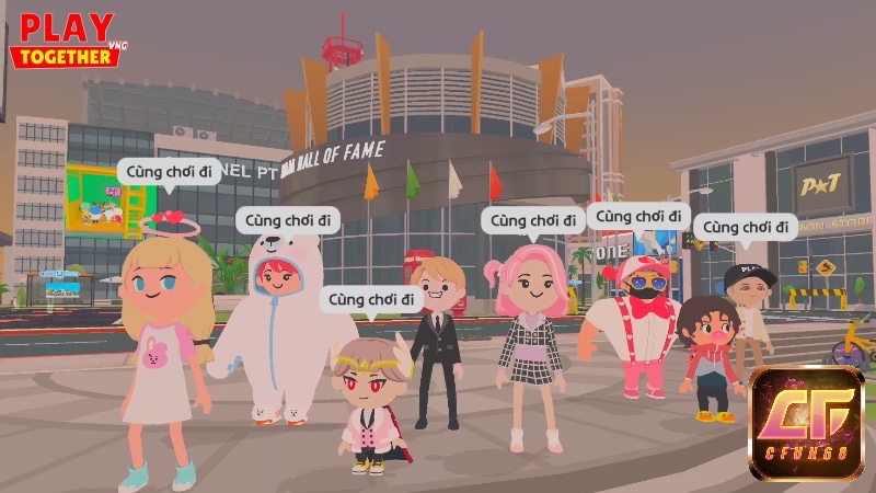 Play Together – top game mobile nhiều người chơi nhất Việt Nam với thế giới ảo vui nhộn, nơi bạn bè gặp gỡ và cùng nhau tận hưởng khoảnh khắc thư giãn.