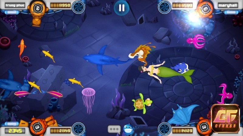 Quy trình nâng cấp vũ khí theo từng cấp tạo lợi thế đáng kể trong các trận săn cá giá trị cao.