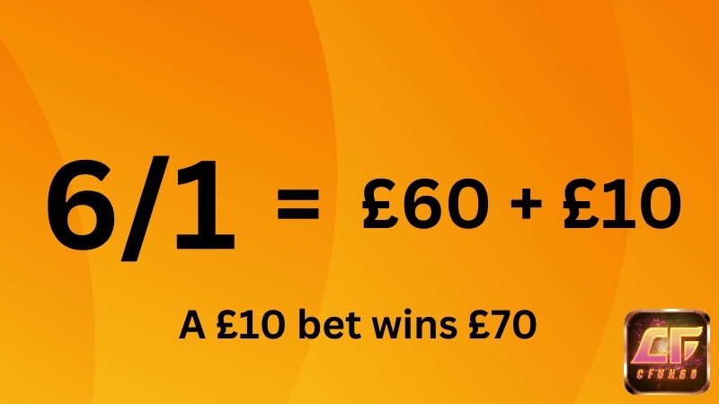 Tổng tiền thắng bao gồm cả phần lãi và phần vốn ban đầu người chơi bỏ ra.