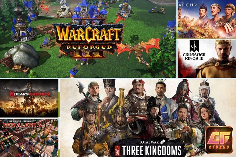 Game online chiến thuật phổ biến bao gồm MOBA, RTS, SLG, Auto Chess và Tower Defense