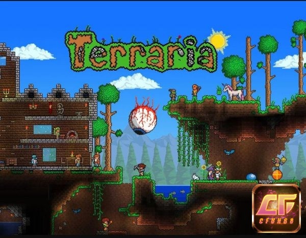 Terraria kết hợp mượt mà giữa sinh tồn, khám phá và xây dựng, khiến thời gian trôi rất nhanh