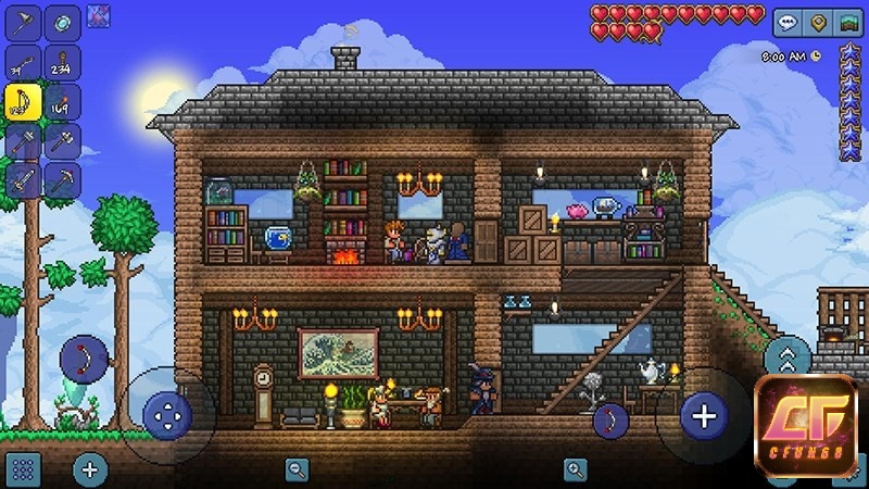 Bạn có thể xây dựng một đế chế riêng cho mình bằng các công trình và kiến trúc riêng biệt