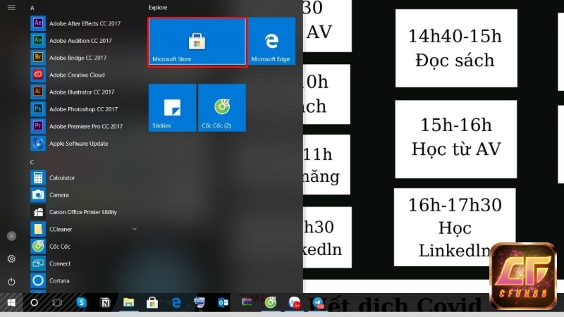 Mở Microsoft Store và bắt đầu với cách tải game nhanh trên pc siêu đơn giản