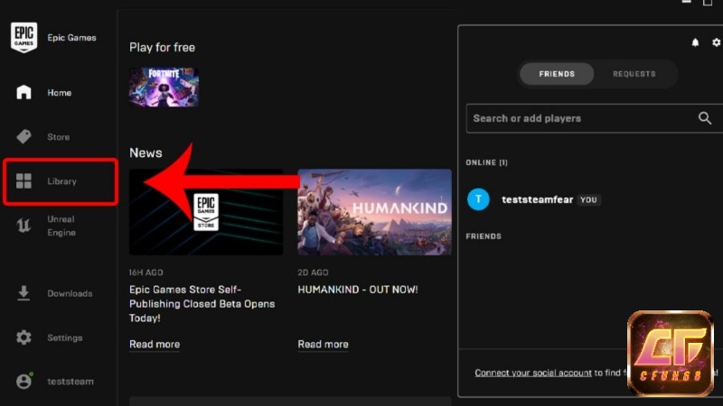 Nhấn Get để thêm game vào Library kể cả khi chưa tải ngay về pc