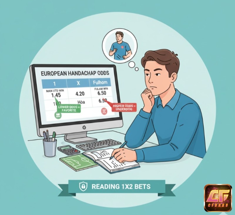 Người chơi cá cược bóng đá so sánh kèo châu Âu với các loại kèo khác để nhận biết lợi thế của nó