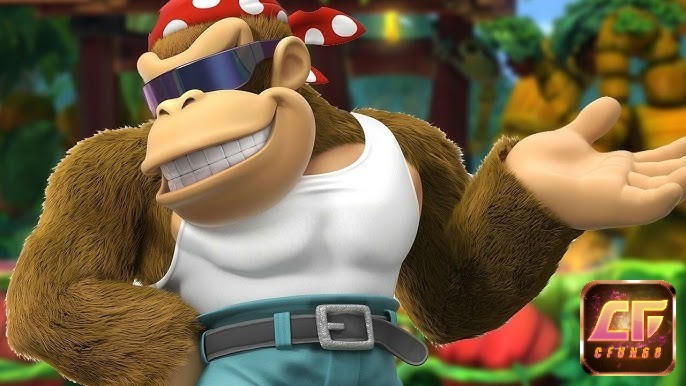 Funky Kong hỗ trợ đúng mức giúp người mới học game thay vì né game