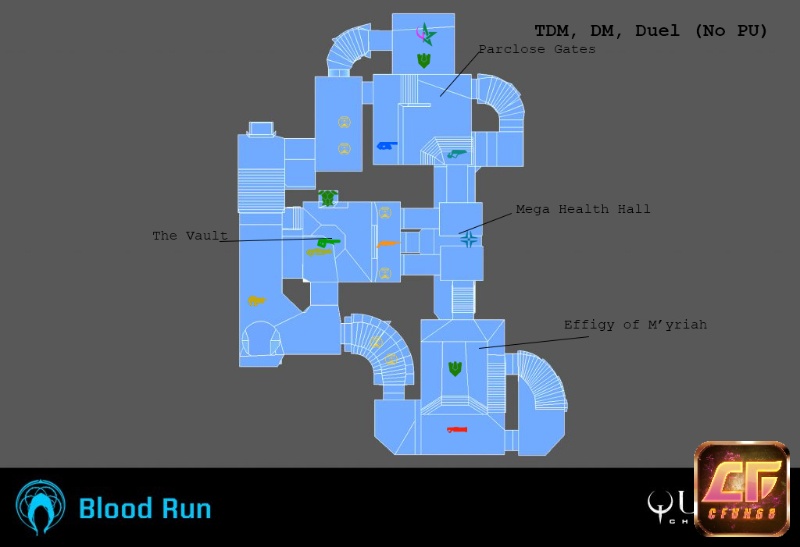 Thiết kế bản đồ định hình nhịp giao tranh và lối chạy
