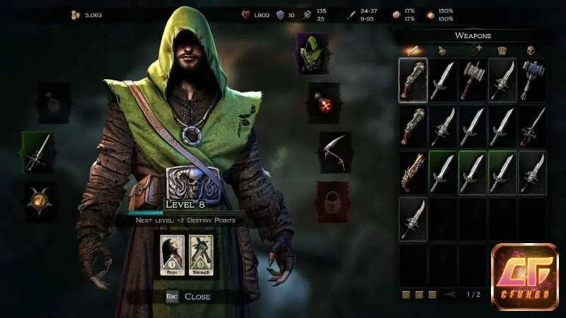 Vũ khí trở thành bản sắc chiến đấu và định hình phong cách chơi