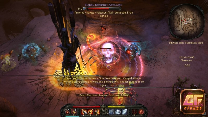 Quỷ lực giúp mang lại những khoảnh khắc cao trào và giải tỏa áp lực khi bị bao vây