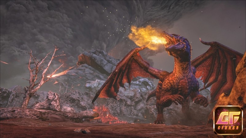 Trận boss trong ARK: Survival Evolved