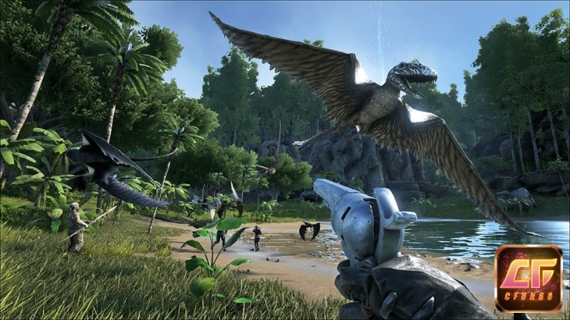 Khởi đầu sinh tồn trong game ARK: Survival Evolved