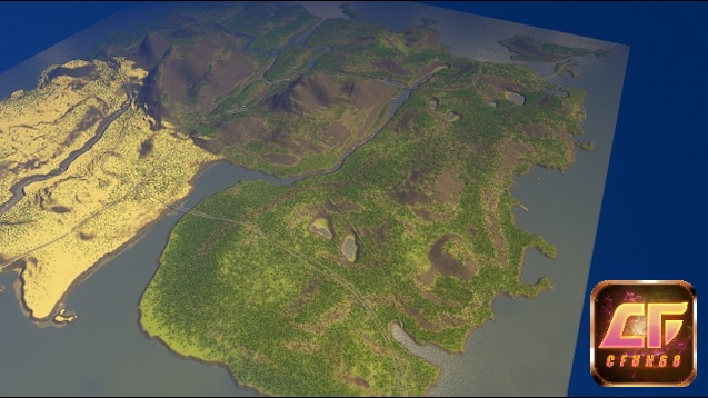 Bản đồ mở Solis với nhiều hệ sinh thái cho phép người chơi tự do khám phá