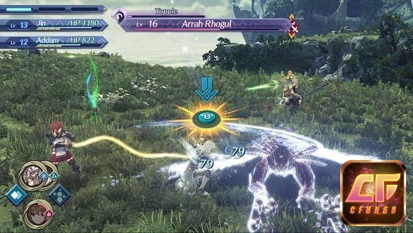 Game Xenoblade Chronicles 2 có đồ họa mang phong cách anime đẹp mắt và ấn tượng
